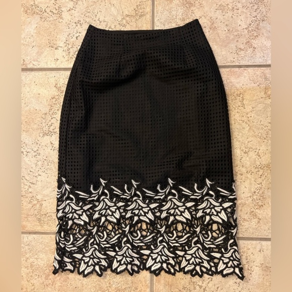 Sugar + Lips Pencil Skirt XS